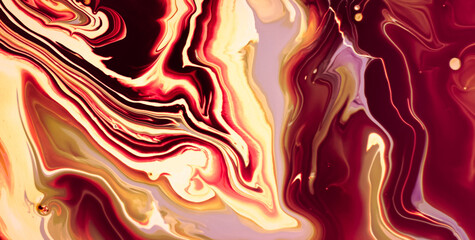 Vibrant and Dynamic Abstract Delight with a Multitude of Colors and Patterns