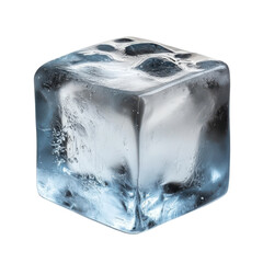 ice cube isolated on white background