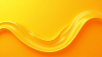 Obraz premium Stunning Yellow Liquid Abstract Background Design