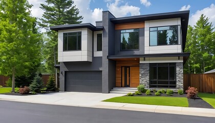 Close-Up Modern House Photography for Real Estate Listings