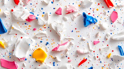 Colorful Abstract Paint Texture Background