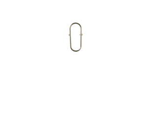 Golden Oval Shape Isolated on Transparent Background