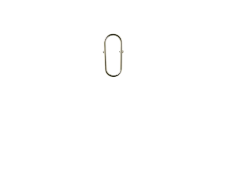 Golden Oval Shape Isolated on Transparent Background - Powered by Adobe