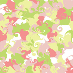 Marble Pattern Backgrounds Decoration Camouflage Pattern Decoration Texture red green tea apple / マーブル模様 背景素材 迷彩柄 装飾 テクスチャ 赤 緑 抹茶 りんご