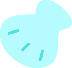 여름 바다 조개 드로잉(summer beach clam drawing)