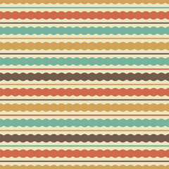 Seamless background. The composition of colorful elements creates a seamless pattern. National ornament. Idea for textiles, textures, prints, wallpapers, clothes and interior, Idea for creative design