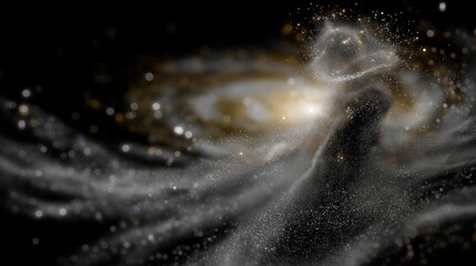 Abstract digital art piece that appears to be a close-up of a nebula or galaxy.