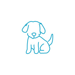 Attractive Hand Drawn Doodle Dog Animals Vector Illustration