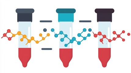metagenomics represented through visuals of DNA extraction and sequencing from environmental samples