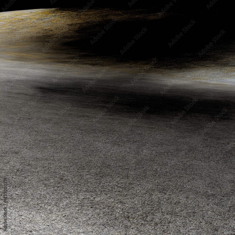 Fototapete abstract groundscape: a textured surface transitions from light to shadow with earthy tones and subt