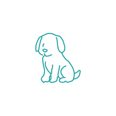 Attractive Hand Drawn Doodle Dog Animals Vector Illustration