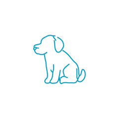 Attractive Hand Drawn Doodle Dog Animals Vector Illustration