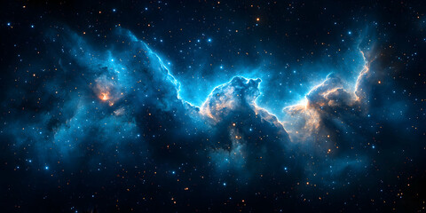 Cosmic Nebula Illustration