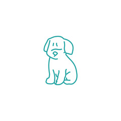 Attractive Hand Drawn Doodle Dog Animals Vector Illustration
