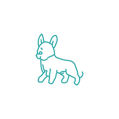 Attractive Hand Drawn Doodle Dog Animals Vector Illustration
