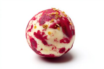 delicious gourmet truffle isolated on white background