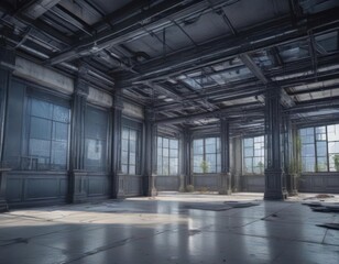 Blueprint photo effect with technical architectural overlay ,  architecture,  technical drawing,  faded
