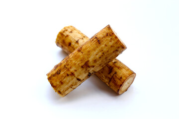 Fresh burdock roots or gobo roots