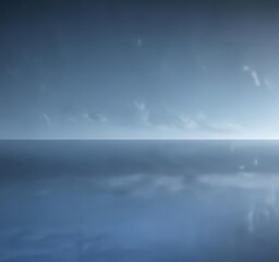 Obraz premium Subtle blue gradient, calming effect, smooth transition , backdrop, tranquil, image