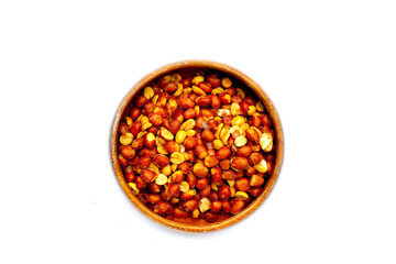 Red skin peanuts roasted salted, peanut snacks