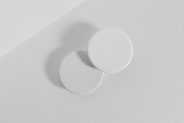 pin accessories display mockup