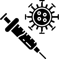 Obraz premium Vaccination Icon