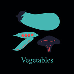 Obraz premium Appetizing fruit, vegetables and berries collection.