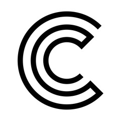  Letter C Initial Logo Design, Letter C Vector Template.