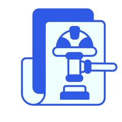 Obraz premium Labor Law Icon