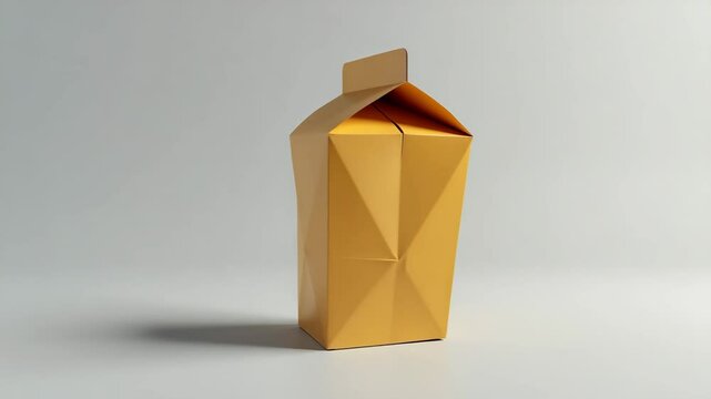 Isolated vector paper packaging mockup for ice cream, tea, or coffee containers, recyclable and clean design.