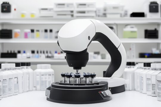 Modern lab equipment, automated testing device