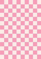 seamless pattern with pink squares
