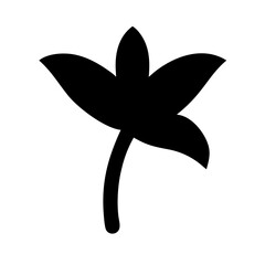 Amaryllis Flower Icon Vector