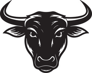 Cow   simple icon. Vector ICON all icon Viktor