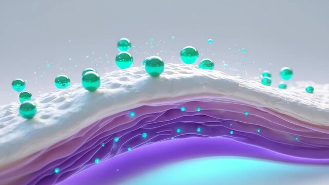 Skin layer healing wrinkles and repairing sagging skin through technology and biology