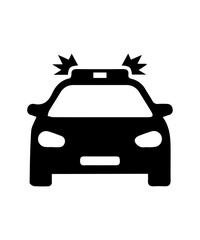 Obraz premium Police car