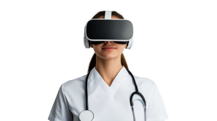 Nurse uses VR tech for training