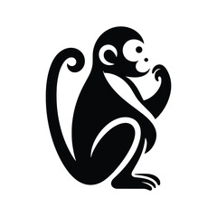 Monkey Illustration Vector Art