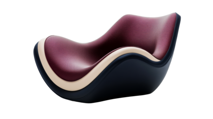 Contemporary clear lounge chair design