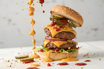 Exploding Hamburger