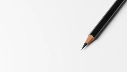 Black pencil on white paper (1)