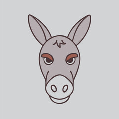 donkey cartoon illustrations