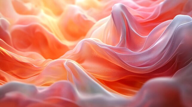 spinning visual loop animating over a soft wave background