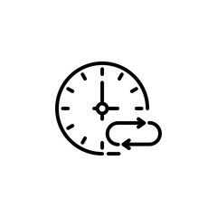 Change or update the date icon vector illustration web design element