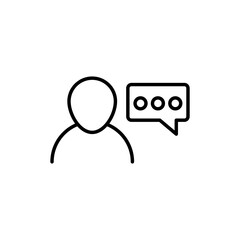 Consulting icon vector illustration web design element