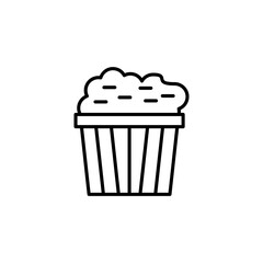 Cupcake icon vector illustration web design element