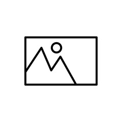 Default image icon vector illustration web design element