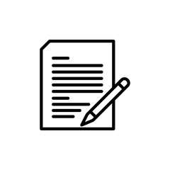 Edit file icon vector illustration web design element