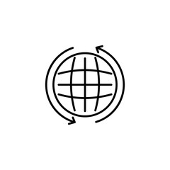 Import export icon vector illustration web design element