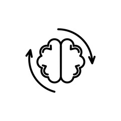 Inspiring Change icon vector illustration web design element